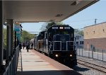 Arriving at Brunswick Station